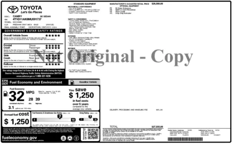 Photos of 2021 Toyota Camry SE for sale in Columbus, OH at Auto Boutique Ohio