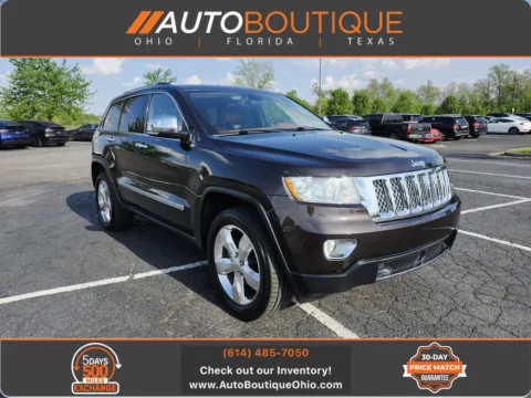 Brown 2011 Jeep Grand Cherokee Overland Summit for sale in Columbus, OH