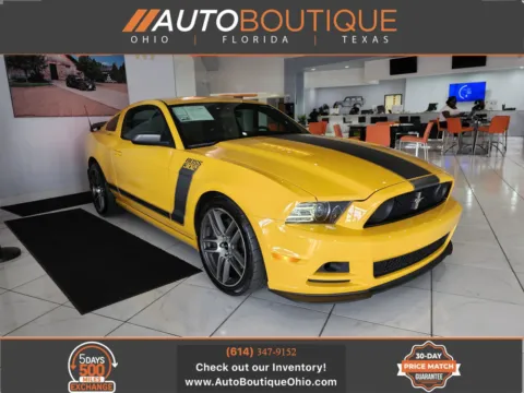 Yellow 2013 Ford Mustang Boss 302 for sale in Columbus, OH
