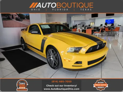 Yellow 2013 Ford Mustang Boss 302 for sale in Columbus, OH