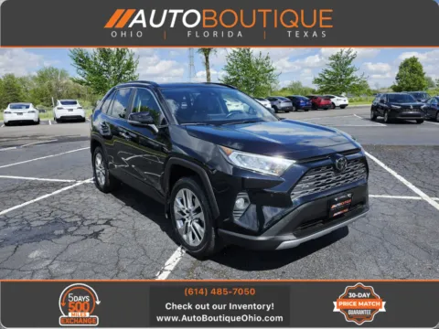 Black 2019 Toyota RAV4 Limited for sale in Columbus, OH