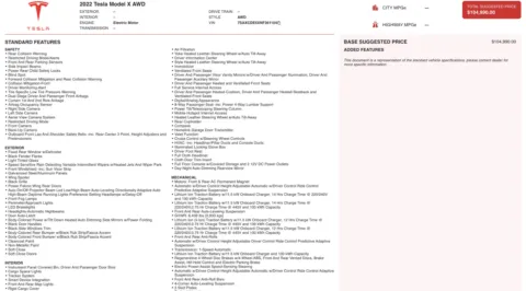 Photos of 2022 Tesla Model X for sale in Columbus, OH at Auto Boutique Ohio