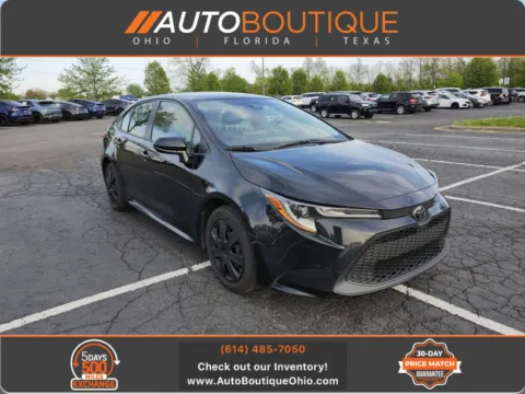 Black 2020 Toyota Corolla LE for sale in Columbus, OH