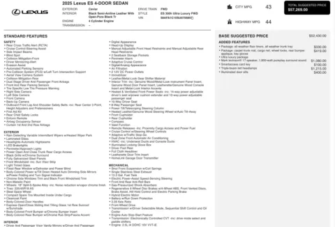 More photos of 2025 Lexus ES 300h Ultra Luxury at Auto Boutique Ohio, OH