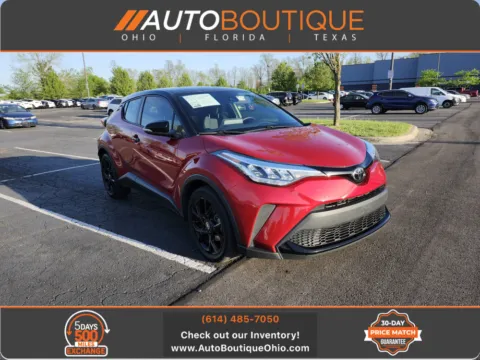 Red 2021 Toyota C-HR LE for sale in Columbus, OH
