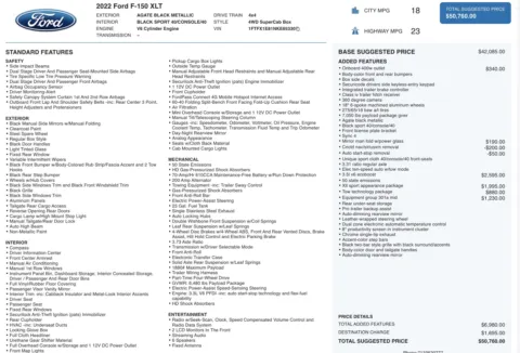 Photos of 2022 Ford F-150 XLT for sale in Columbus, OH at Auto Boutique Ohio