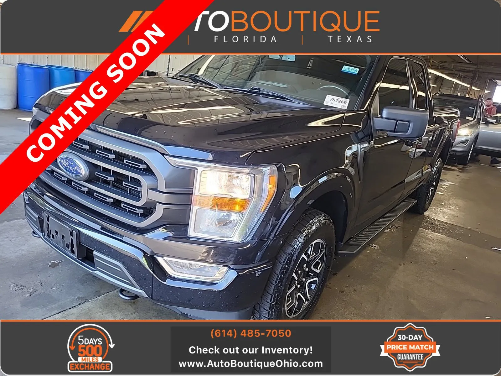 Black 2022 Ford F-150 XLT for sale in Columbus, OH