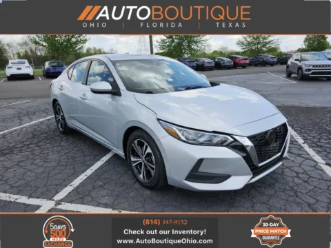 Silver 2022 Nissan Sentra SV for sale in Columbus, OH