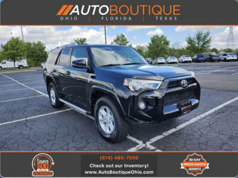 Black 2017 Toyota 4Runner SR5 Premium for sale in Columbus, OH