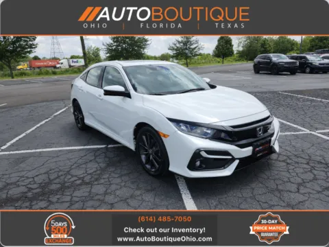White 2020 Honda Civic Hatchback EX-L for sale in Columbus, OH