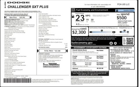 More photos of 2015 Dodge Challenger SXT Plus at Auto Boutique Ohio, OH