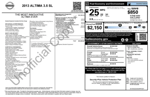 More photos of 2013 Nissan Altima 3.5 SL at Auto Boutique Ohio, OH