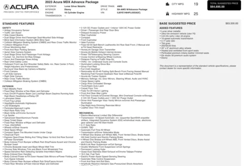 More photos of 2023 Acura MDX w/Advance Package at Auto Boutique Ohio, OH