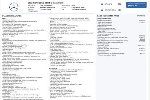 More photos of 2022 Mercedes-Benz C-Class C 300 at Auto Boutique Ohio, OH