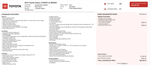 More photos of 2019 Toyota Camry LE at Auto Boutique Ohio, OH