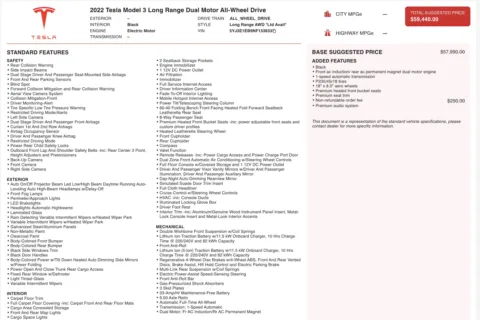 More photos of 2022 Tesla Model 3 Long Range at Auto Boutique Ohio, OH