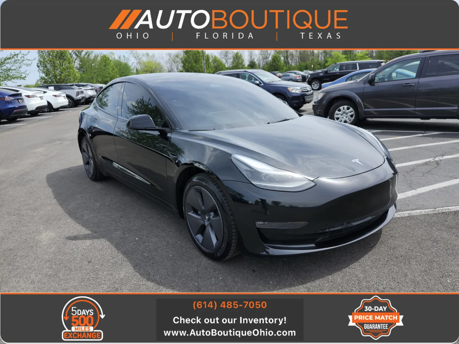 Black 2022 Tesla Model 3 Long Range for sale in Columbus, OH