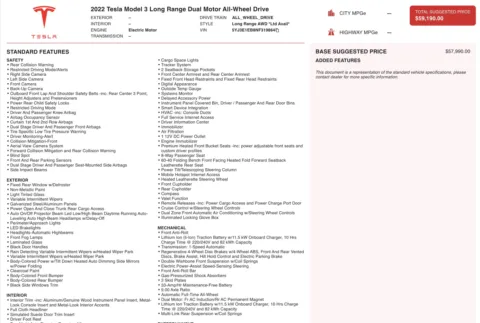 More photos of 2022 Tesla Model 3 Long Range at Auto Boutique Ohio, OH