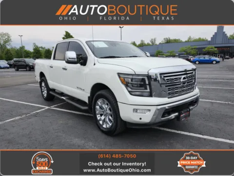 White 2021 Nissan Titan SL for sale in Columbus, OH