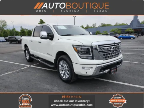 White 2021 Nissan Titan SL for sale in Columbus, OH