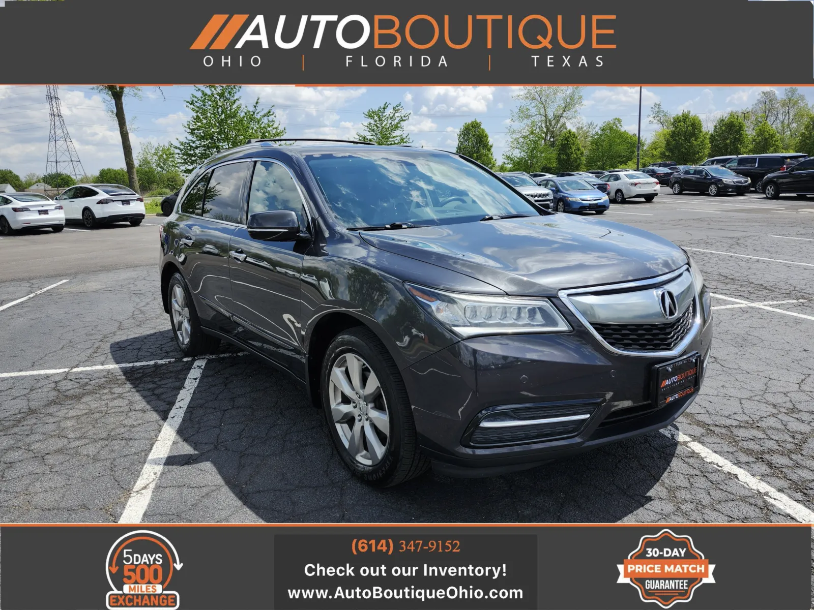 2015 Acura MDX Advance/Entertainment Pkg for sale in Columbus, OH
