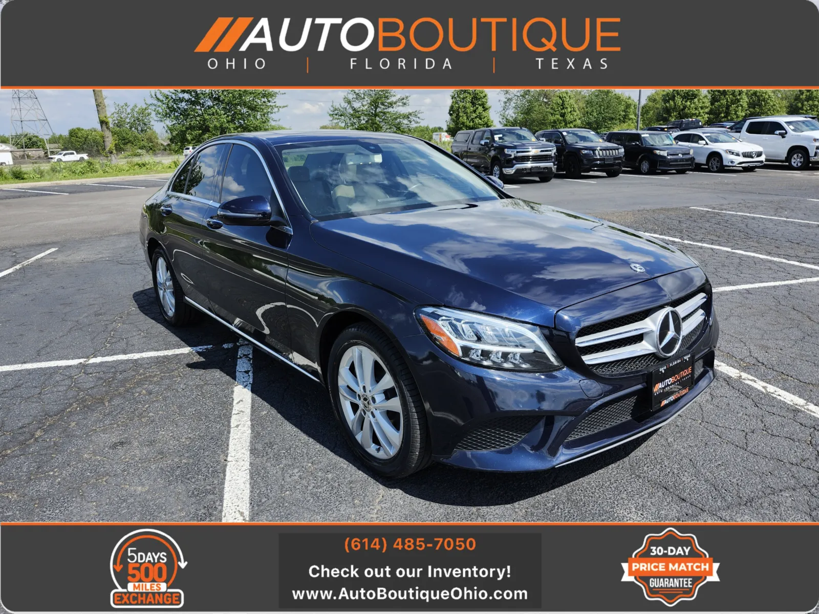 Gray 2019 Mercedes-Benz C-Class C 300 for sale in Columbus, OH