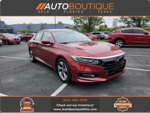 Red 2019 Honda Accord Sedan EX 1.5T for sale in Columbus, OH