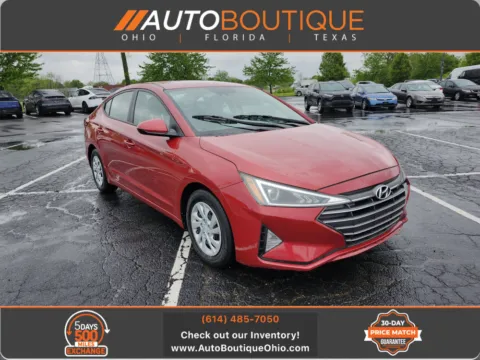 Red 2020 Hyundai Elantra SE for sale in Columbus, OH