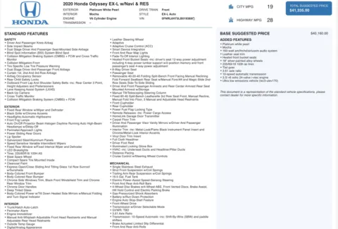 More photos of 2020 Honda Odyssey EX-L w/Navi/RES at Auto Boutique Ohio, OH