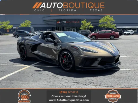 Brown 2021 Chevrolet Corvette 1LT for sale in Columbus, OH
