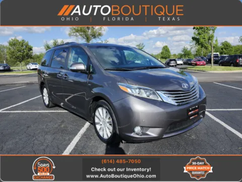 Gray 2017 Toyota Sienna Limited Premium for sale in Columbus, OH