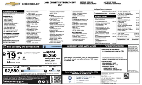 More photos of 2021 Chevrolet Corvette 3LT at Auto Boutique Ohio, OH