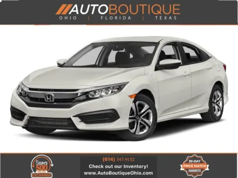 Blue 2017 Honda Civic Sedan LX for sale in Columbus, OH