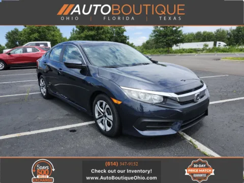 Blue 2017 Honda Civic Sedan LX for sale in Columbus, OH