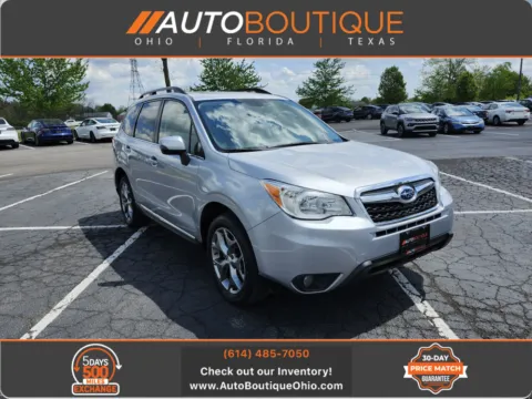 Silver 2016 Subaru Forester 2.5i Touring for sale in Columbus, OH