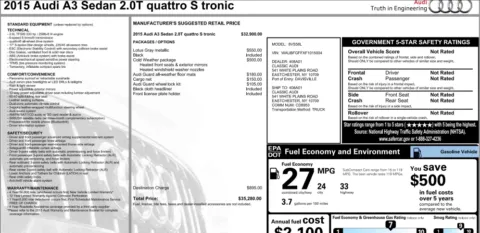 More photos of 2015 Audi A3 2.0T Premium at Auto Boutique Ohio, OH