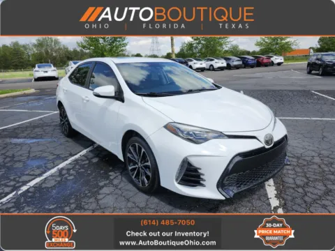 White 2017 Toyota Corolla SE for sale in Columbus, OH