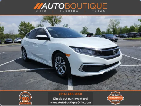 White 2020 Honda Civic Sedan LX for sale in Columbus, OH
