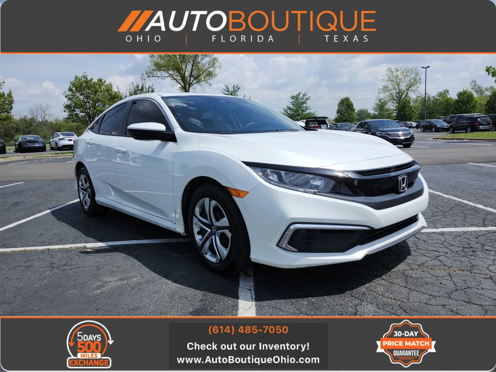 2020 Honda Civic Sedan LX for sale in Columbus, OH