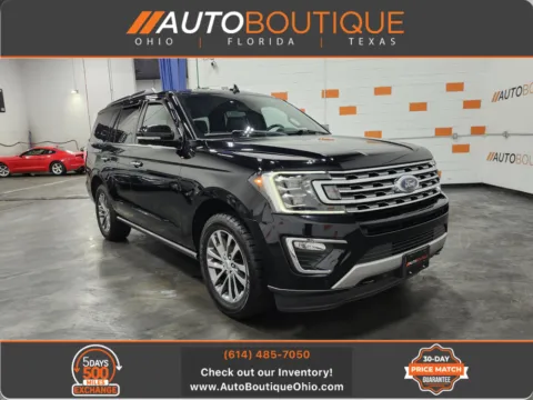 Black 2018 Ford Expedition Limited for sale in Columbus, OH