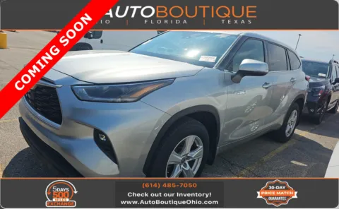Silver 2021 Toyota Highlander Hybrid LE for sale in Columbus, OH