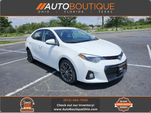 White 2015 Toyota Corolla S Plus for sale in Columbus, OH