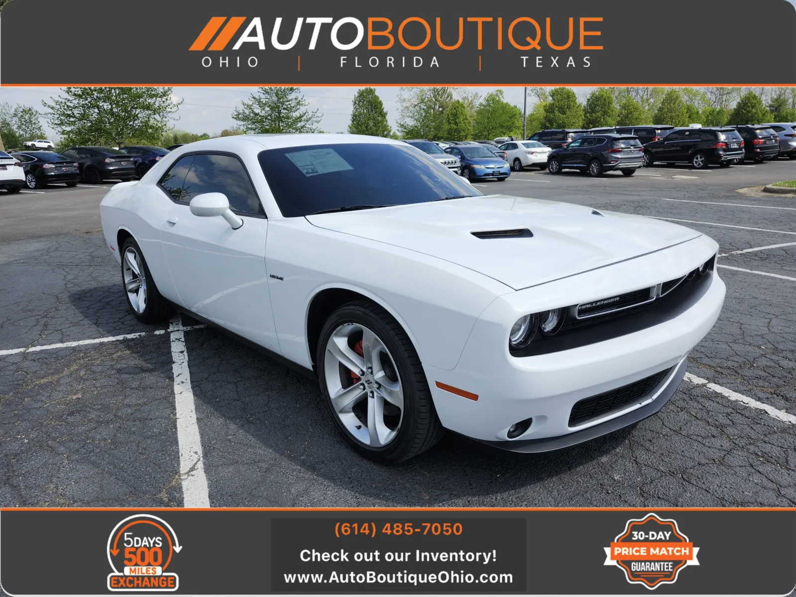 White 2018 Dodge Challenger R/T Plus for sale in Columbus, OH