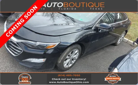 Black 2022 Chevrolet Malibu LT for sale in Columbus, OH