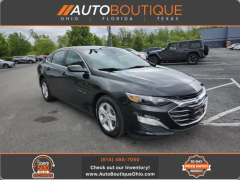 Black 2022 Chevrolet Malibu LS for sale in Columbus, OH