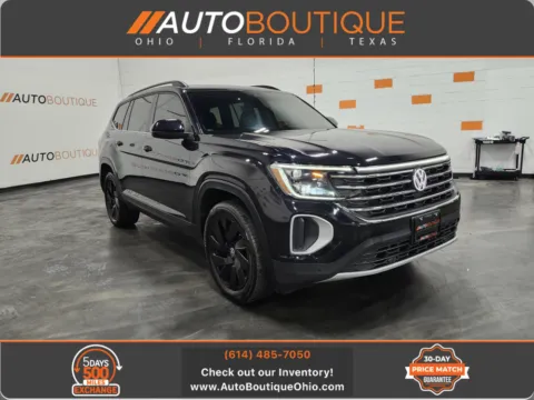 Black 2025 Volkswagen Atlas 2.0T SE w/Technology for sale in Columbus, OH