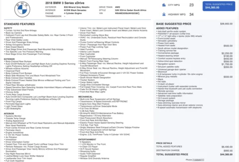 Photos of 2018 BMW 3 Series 320i xDrive for sale in Columbus, OH at Auto Boutique Ohio