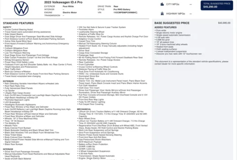 Photos of 2023 Volkswagen ID.4 Pro for sale in Columbus, OH at Auto Boutique Ohio