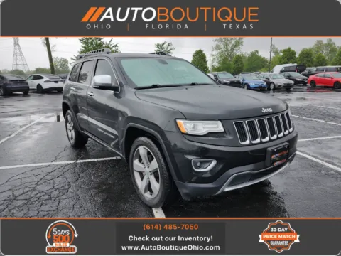 Black 2015 Jeep Grand Cherokee Limited for sale in Columbus, OH