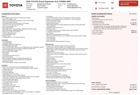 More photos of 2026 Toyota Grand Highlander Hybrid XLE at Auto Boutique Ohio, OH